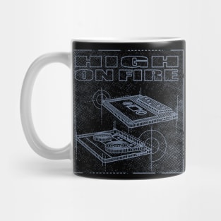 High On Fire Technical Drawing Mug